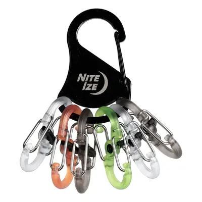 Nite Ize S-Biner KeyRack Locker Plastic Kulcstartó Karabiner - assorted