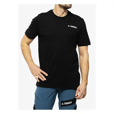 adidas TERREX Mountain Graphic Tee Férfi Póló - black