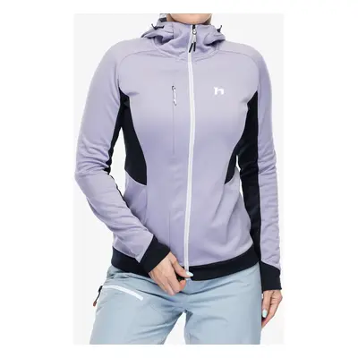 Hannah Nela Hoody Női polárfelső - lavender aura/anthracite