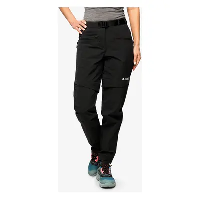 adidas TERREX Utilitas Zip Off Pants Női Nadrág Rövidíthető Nadrágszárral - black