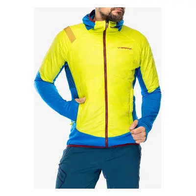 La Sportiva Cambrenas 2.0 Hybrid Jkt Átmeneti kabát - lime punch/electric blue