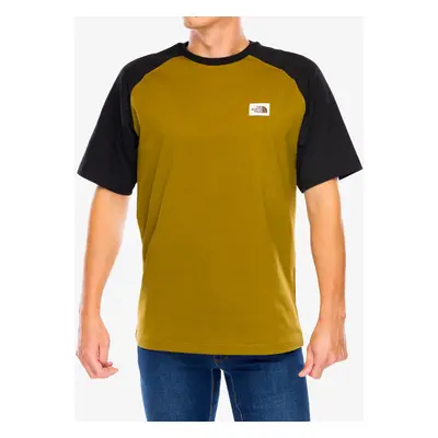 The North Face Heritage S/S Tee Pamutpóló - moss green/tnf black