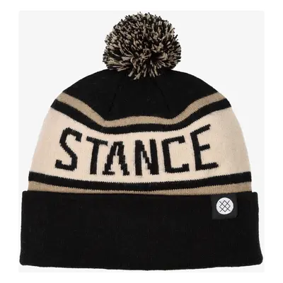 Stance OG Pom Beanie Téli sapka - black/white