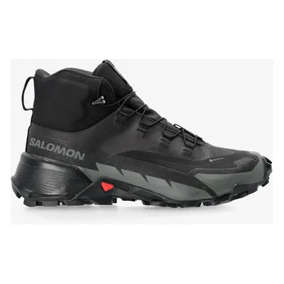 Salomon Cross Hike Mid GTX Férfi Túracipő - black/magnet