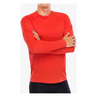 Salomon Cross Run LS Tee Futófelső - cherry tomat