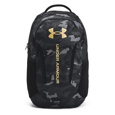 Under Armour Hustle 6.0 Backpack Laptop-Hátizsák - black/black/metallic gold