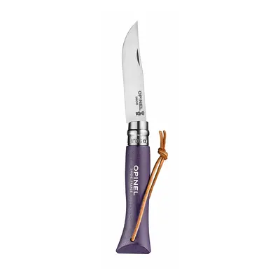 Opinel Inox Outdoor No. Kés - grey violet