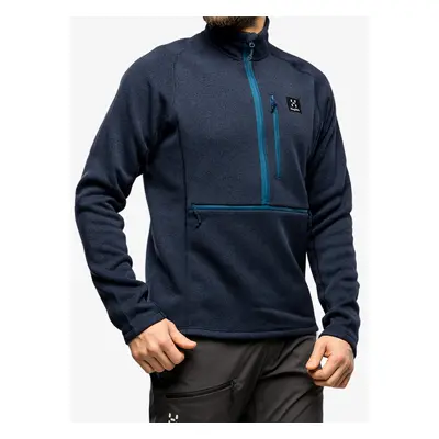 Haglofs Risberg 1/2 Zip Cipzáras Felső - tarn blue