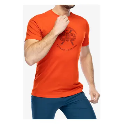 Mountain Equipment Headpoint Alpinism Tee Edzőpóló - cardinal orange