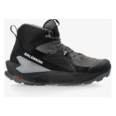 Salomon Elixir Mid GTX Gore-Tex cipő - black/magnet/qush