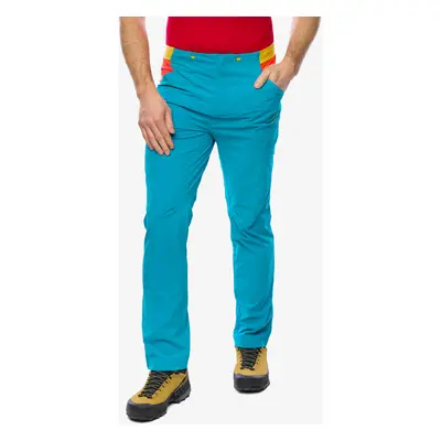 La Sportiva Brush Pant Túranadrág - tropic blue/cherry tomato