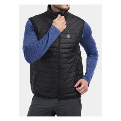 Fjallraven Abisko Padded Vest Férfi Mellény - black