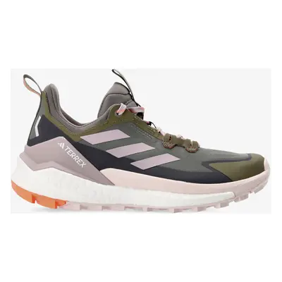 adidas TERREX Free Hiker Low Női túracipő - olive str/prelo fig/amber tin