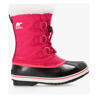 Sorel Yoot Pac Nylon Boot WP Gyerekcipő - bright rose