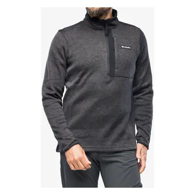 Columbia Sweater Weather Half Zip Cipzáras férfi felső - black heather/black