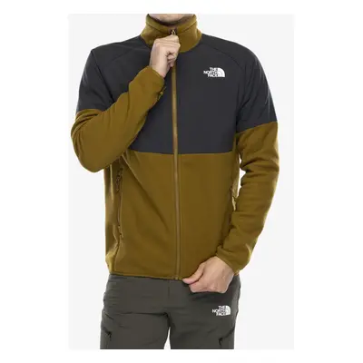 The North Face Glacier Heavyweight Full Zip Jacket Cipzáras felső - moss green/asphalt grey