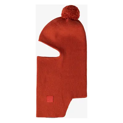 Buff Knitted Balaclava Nilan Csősapka - orange red