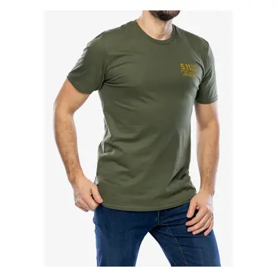 5.11 Emea Good Fight S/S Tee Nyomtatott póló - military green