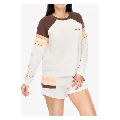 Rip Curl Surf Revival Raglan Crew Női pulóver - oatmeal marle