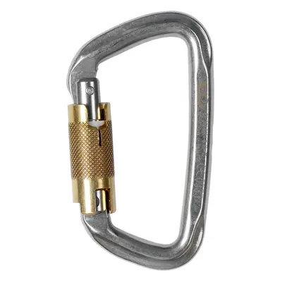 Climbing Technology D-Shape Stainless Steel TG Karabiner - steel