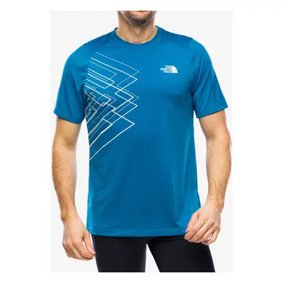 The North Face Ma S/S Tee Graphic Edzőpóló - blue/grey