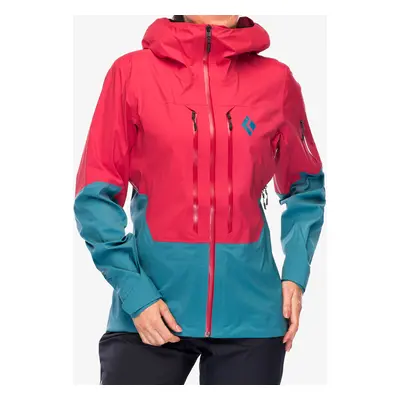 Black Diamond Recon LT Shell Női túrasídzseki - coral red/creek blue