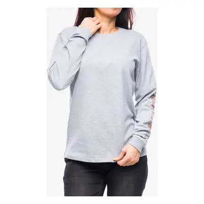 Carhartt Workwear Logo L/S T-Shirt Hosszú ujjú női póló - heather grey