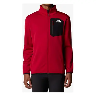 The North Face Crest FZ Polárdzseki - garnet red/tnf black