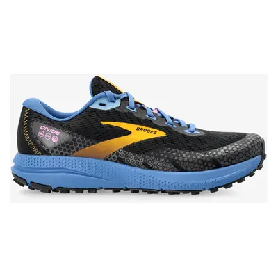 Brooks Divide Női Futócipők - black/blue/yellow