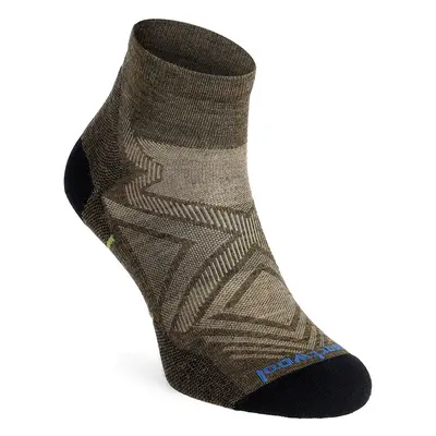 Smartwool Run Zero Cushion Ankle Futózokni - military olive