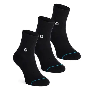 Stance Icon Quarter Pack Zokni - black