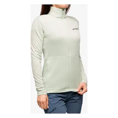 adidas TERREX Multi Full Zip Fleece Jacket Női Polárfelső - linen green