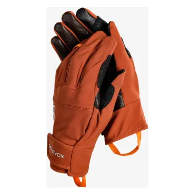 Ortovox Tour Light Glove Kesztyű Túrasíeléshez - clay orange