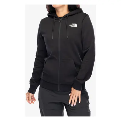 The North Face Simple Dome Full Zip Hoodie Női cipzáras felső - tnf black