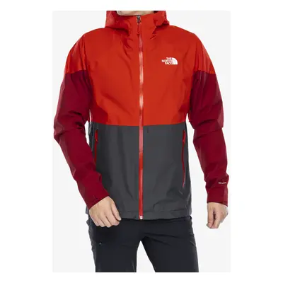 The North Face Lightning Zip-In Jacket Esőkabát - asphalt grey/high risk red