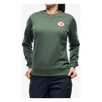 Fjallraven Logo Badge Sweater W Női felső - deep patina