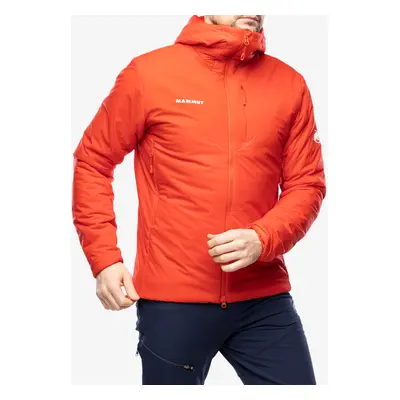 Mammut Rime IN Flex Hooded Jacket Bélelt kabát - mammut red