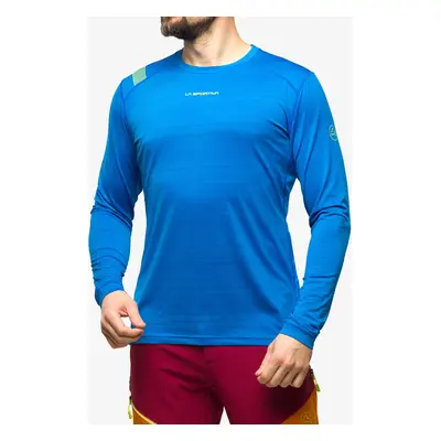 La Sportiva Tour Long Sleeve Termoaktív felső - electric blue/lime punch