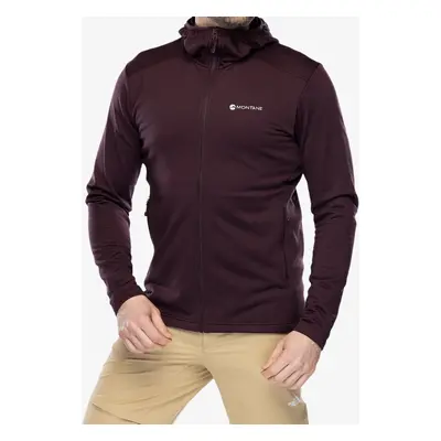 Montane Protium Hoodie Kapucnis felső - dark garnet