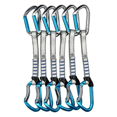 Climbing Technology Salto Set NY cm 6-Pack Expressz sziklamászáshoz - titanium/electricblue