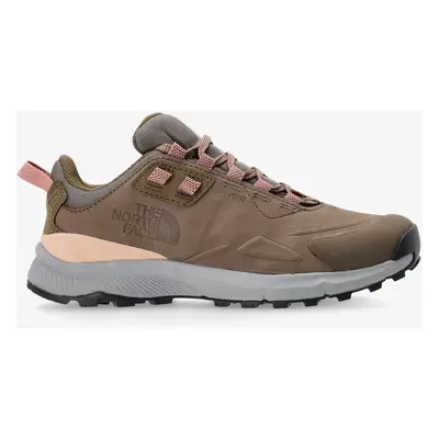 The North Face Cragstone Leather Wp Női cipő - brown/grey