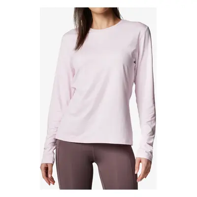 Columbia Sloan Ridge Graphic L/S Női felső - pink dawn heather/linear drift