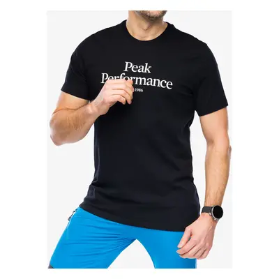 Peak Perfomance Original Tee Pamutpóló - black/black