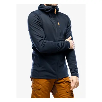 Fjallraven Keb Fleece Hoodie Felső - dark navy