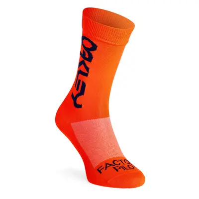 Oakley Factory Pilot Mtb Socks Kerékpáros Zokni - scarlet ibis