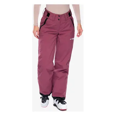 adidas TERREX Xperior 2L Insulated Stretch Pants Női sínadrág - quiet crimson/white