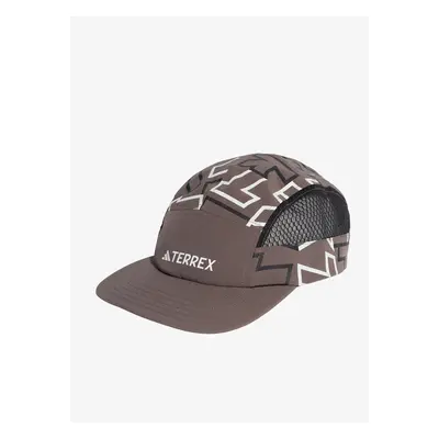 adidas TERREX HEAT.RDY 5-Panel Graphic Cap Baseball-Sapka - charcoal/white/black