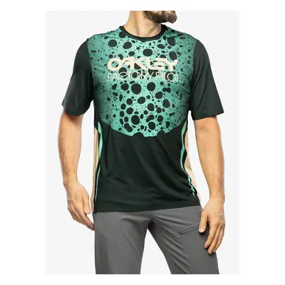 Oakley Maven RC S/S Jersey Kerékpáros Póló - green frog