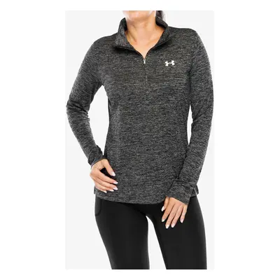 Under Armour UA Tech Twist 1/2 Zip Női felső - black/white