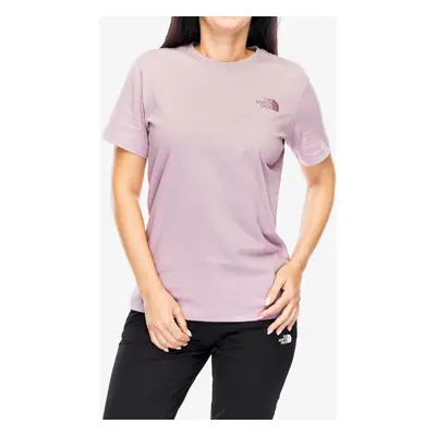 The North Face S/S Redbox Relaxed Tee Női pamutpóló - purple chalk/midnight muave